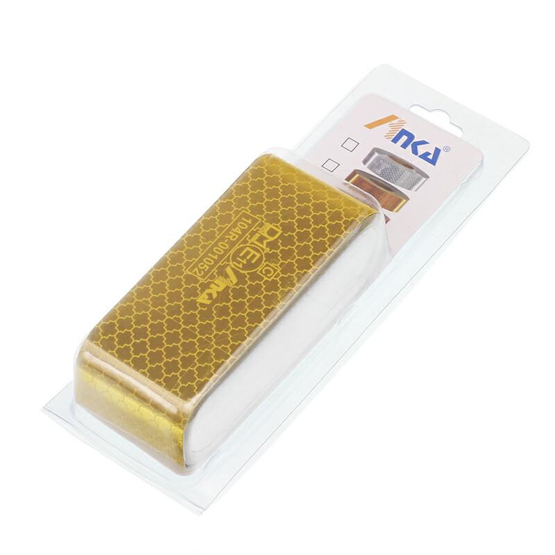 Samolepící reflexní páska 4m x 5cm žlutá ECE R104