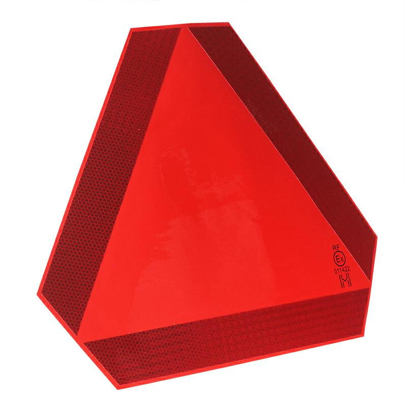 Výstražný trojúhelník pro pomale jedoucí vozidla - reflexní samolepka