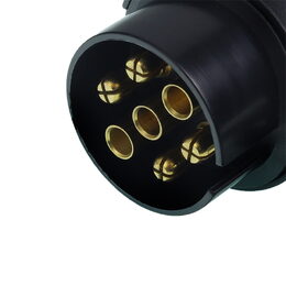 Redukce zásuvky mini 7/13 pin 12/24V s chráničkou