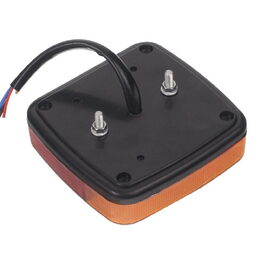 Sdružené zadní světlo čtvercové levé/pravé 3-dílné 97x97x20mm 12/24V