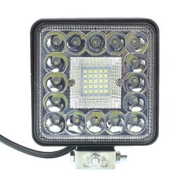 LED pracovní světlo 41LED 12-36V - 109x109x28mm