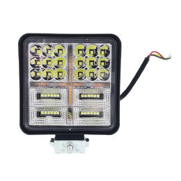 LED pracovní světlo 42LED 12-36V 4800lm - 110x110x25mm