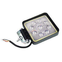 LED pracovní světlo 9LED 12-36V - 110x110x35mm