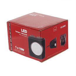 LED pracovní světlo 1LED 9-36V 10W 1000lm - 50x50x60mm