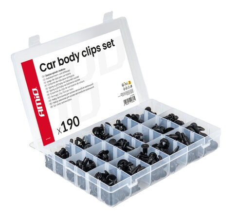 Spony a příchytky na čalounění vozidel 190ks