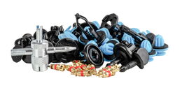 Spony a příchytky na čalounění vozidel 148ks s nástroji