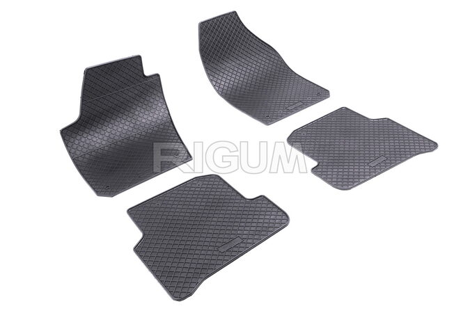 Gumové koberce ŠKODA Fabia III 2014-> DESIGN