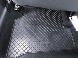 Gumové koberce ŠKODA Fabia III 2014-> DESIGN