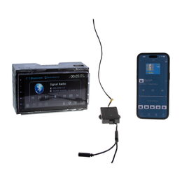 FM + DAB přijímač do auta - smartphone APP (ovládaný chytrým telefonem)