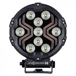 LED pracovní světlo 9LED 138x111x30mm 18W 1700lm ECE R10 IP67 X-SPIDER