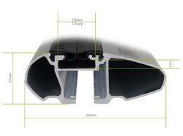 Střešní nosič THULE WingBar Edge ŠKODA Scala Hatchback r.v. 2019-> Pod lem dveří