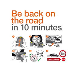 OSRAM TYREseal KIT, kompresor + opravný tmel