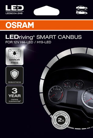 OSRAM H4/H19 LEDriving SMART CANBUS