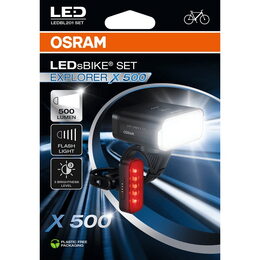 OSRAM cyklosvítilny LEDsBIKE EXPLORER X 500 SET