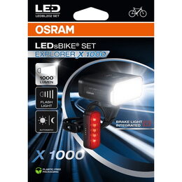 OSRAM cyklosvítilny LEDsBIKE EXPLORER X 1000 SET