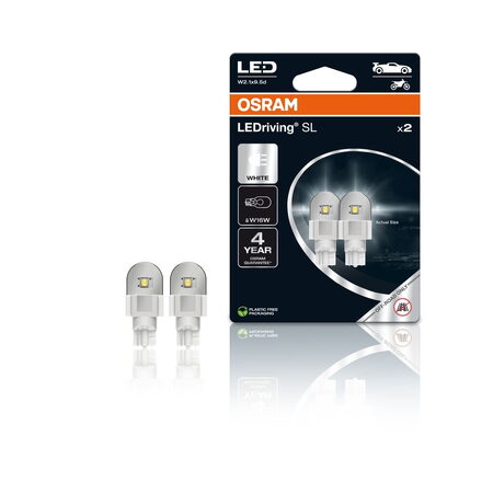 OSRAM LED 12V W16W W2,1x9,5d bílá (2ks) Duo-blister