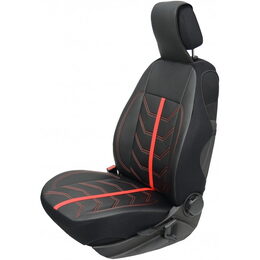 Potah na sedadlo PROCOMFORT s červeným prošitím