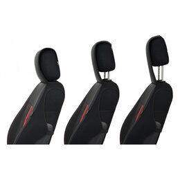 Potah na sedadlo PROCOMFORT s červeným prošitím