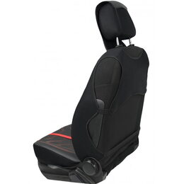 Potah na sedadlo PROCOMFORT s červeným prošitím