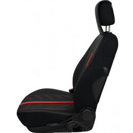 Potah na sedadlo PROCOMFORT s červeným prošitím