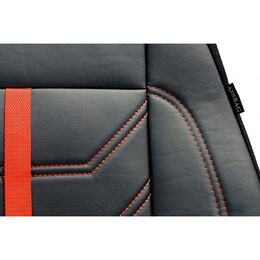 Potah na sedadlo PROCOMFORT s červeným prošitím