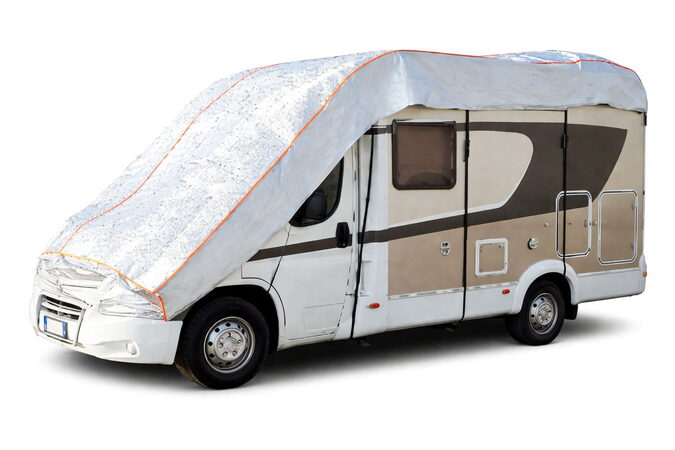 Ochranná plachta proti kroupám (OBYTNÉ AUTO) L, 950x360 cm, VAPOL