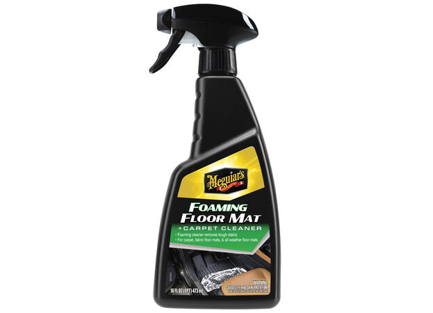 Meguiar's Foaming Floormat & Carpet Cleaner - čistič textilií a autokoberečků, 473ml 