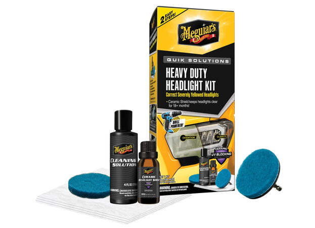 Meguiar's Quik Solutions Headlight Restoration Kit - kompletní sada na renovaci světlometů