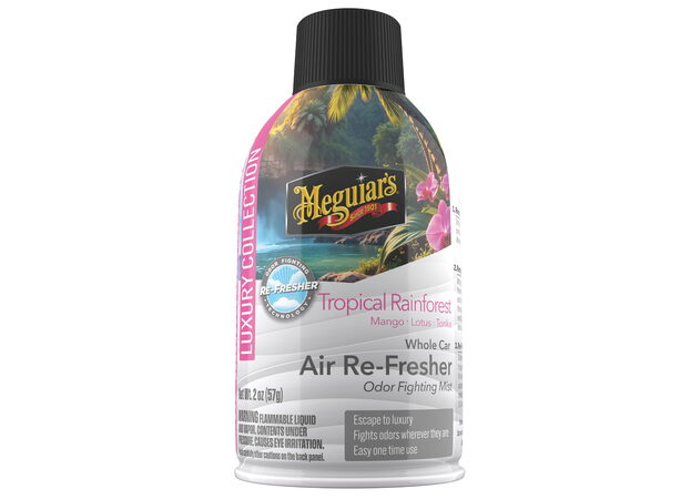 Meguiar's čistič klimatizace + pohlcovač pachů+ osvěžovač vzduchu,vůně Tropical Rainforest