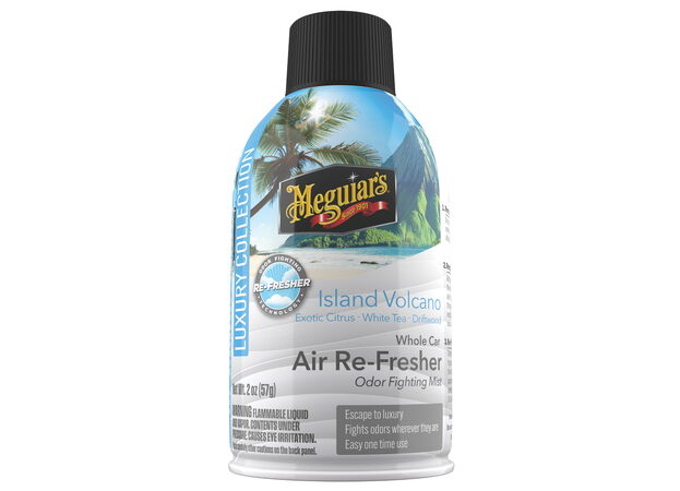 Meguiar's čistič klimatizace + pohlcovač pachů + osvěžovač vzduchu, vůně Island Volcano