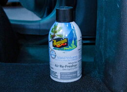 Meguiar's čistič klimatizace + pohlcovač pachů + osvěžovač vzduchu, vůně Island Volcano