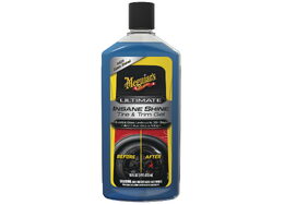 Meguiar's Ultimate Insane Shine Tire & Trim Gel - lesk na pneu a nelakované plasty, 473ml