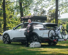 Nosič kol na tažné zařízení Thule VeloLite pro 2 kola