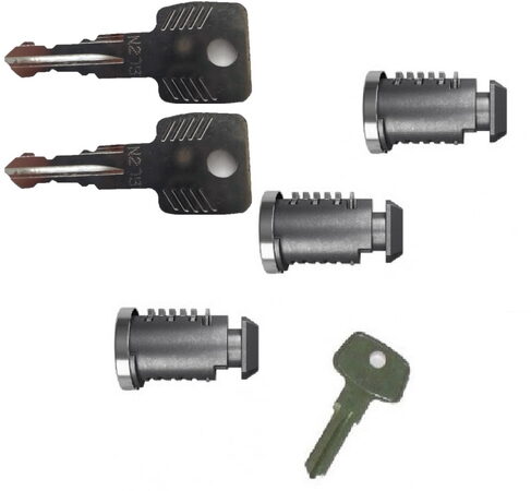 Zámková sada k nosičům Thule One Key System 3 x zámek + 2 x klíč + vyjímací klíč