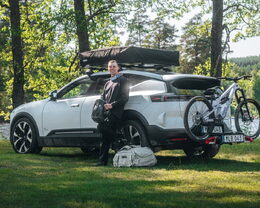 Nosič kol na tažné zařízení Thule VeloLite pro 3 kola