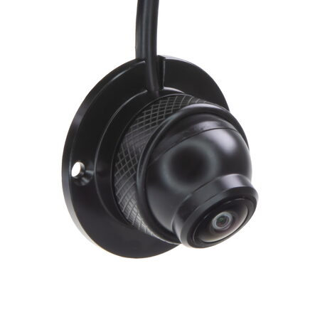 AHD 1080 kruhová mini kamera 4PIN černá, 160°, vnější