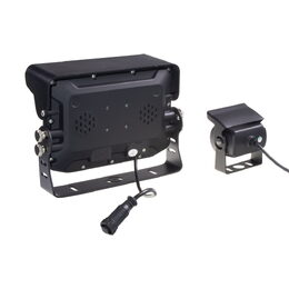AHD set Monitor 7" prachotěsný/voděodolný/nárazu odolný, 2x4PIN vstup + kamera + 15m kabel
