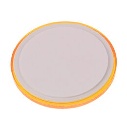 Boční odrazový element - oranžový, kulatý 60mm