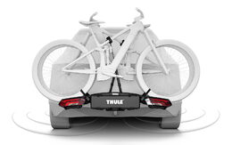 Nosič 2 kol na tažné zařízení Thule Epos ParkSecure s parkovacími senzory + Thule Santu