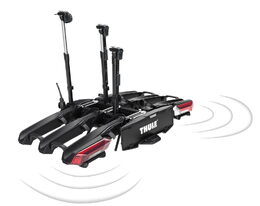 Nosič 3 kol na tažné zařízení Thule Epos ParkSecure s parkovacími senzory + Thule Santu