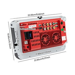 Autorádio pro VW, Škoda s 7" LCD, MP5, Wi-Fi, CarPlay, Android Auto, Bluetooth