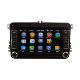 Autorádio pro VW, Škoda s 7" LCD, MP5, Wi-Fi, CarPlay, Android Auto, Bluetooth