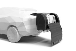 Nosič 3 jízdních kol Thule EasyFold 3 + Box Thule Onto2 + adaptér pro 4. kolo + rameno