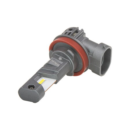 LED H11 bílá, 9-18V, 2700LM, homologace R37