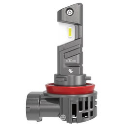 LED H11 bílá, 9-18V, 2700LM, homologace R37
