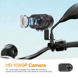 Motocyklová FULL HD, WiFi kamera, IP66