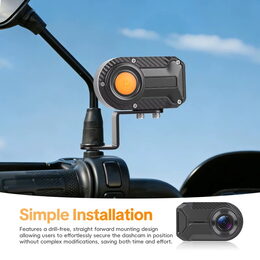 Motocyklová FULL HD, WiFi kamera, IP66