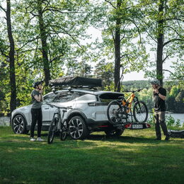 Nosič 3 kol na tažné zařízení Thule VeloSpace 3 + adaptér