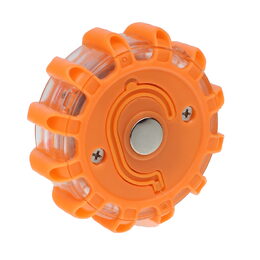 LED výstražné světlo 3x AAA oranžové 15LED + baterka