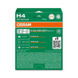 Autožárovky H4 12V 60/55W P43t ULTRA LIFE 2ks box OSRAM